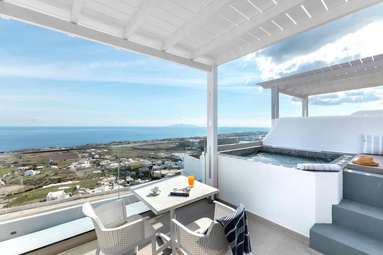 La Estrella 4 Suites With Sea View & 4 Prive Hot Tub Vourvoúlos Exterior foto